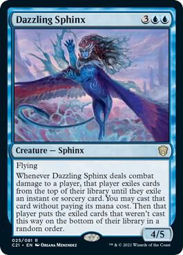 Dazzling Sphinx | Commander 2021 #25