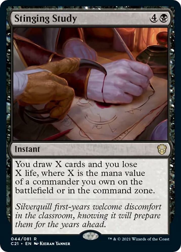 Stinging Study | Commander 2021 #44