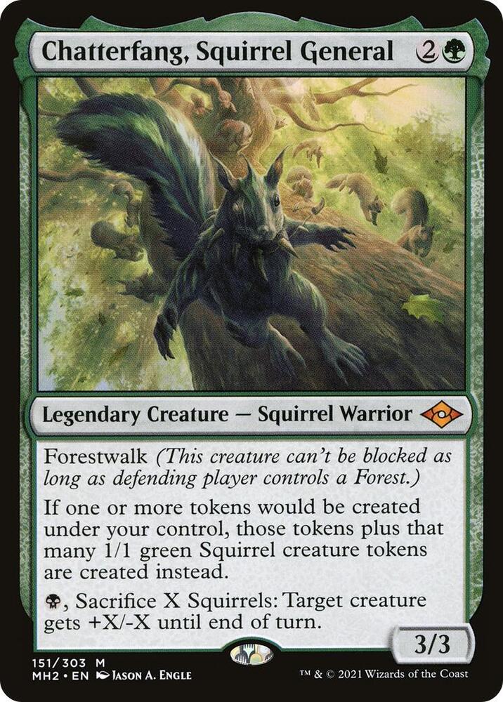 Chatterfang, Squirrel General | Modern Horizons 2 #151