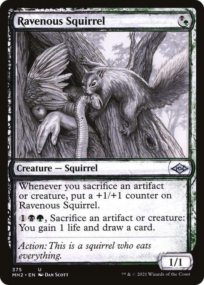 Ravenous Squirrel (Showcase) | Modern Horizons 2 #375