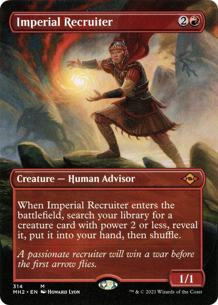 Imperial Recruiter (Borderless) | Modern Horizons 2 #314