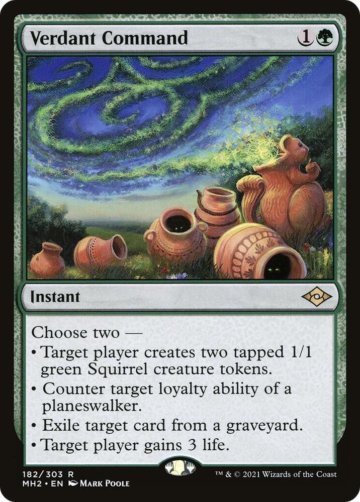 Verdant Command | Modern Horizons 2 #182