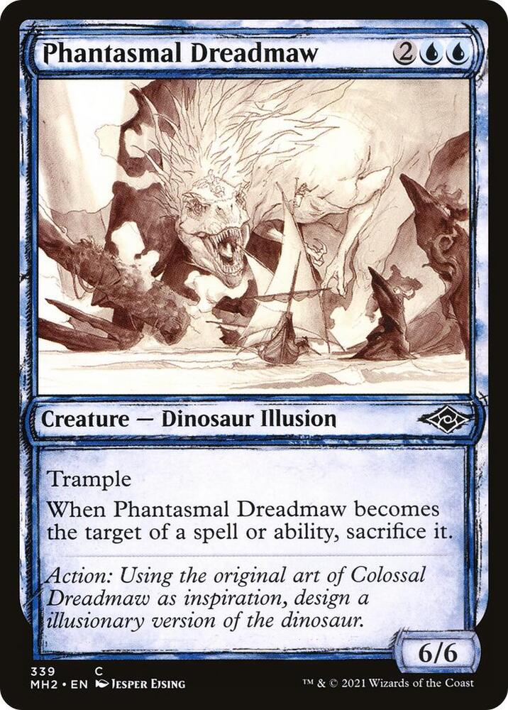 Phantasmal Dreadmaw (Showcase) | Modern Horizons 2 #339