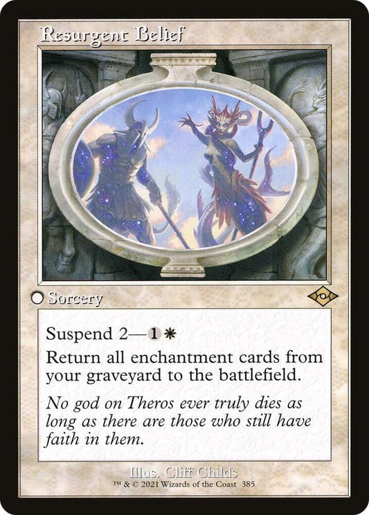 Resurgent Belief (Retro Frame) | Modern Horizons 2 #385