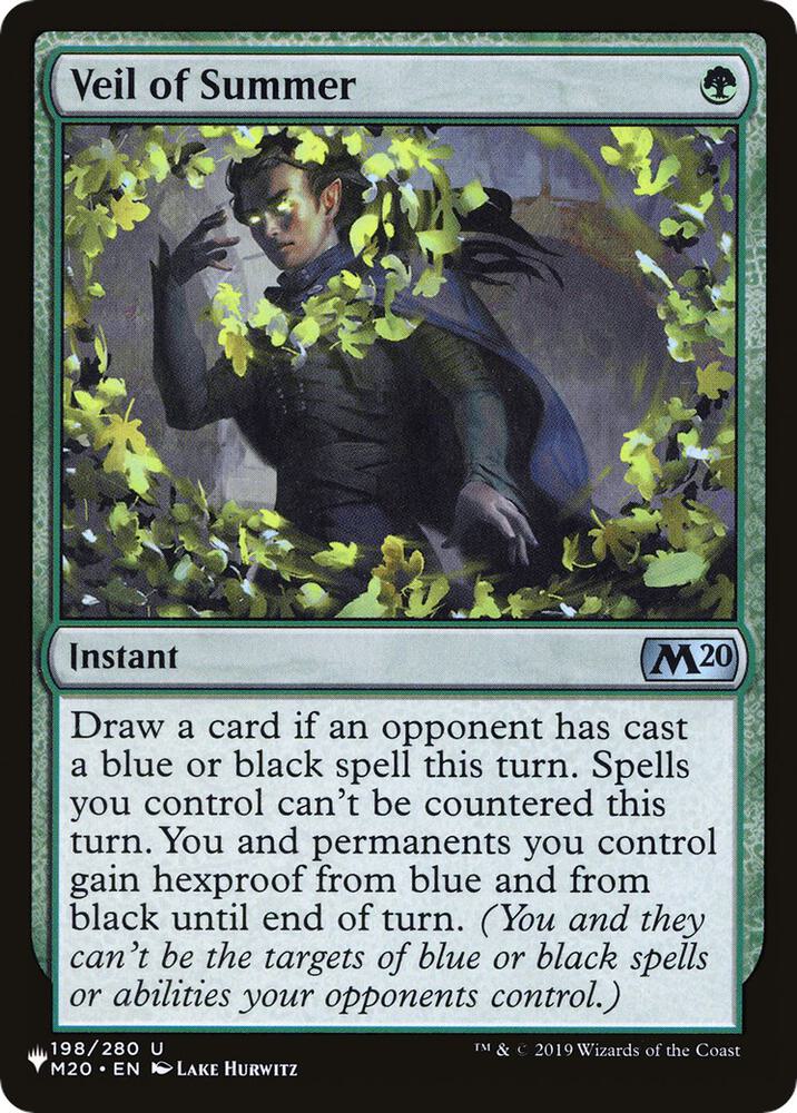 Veil of Summer | The List Reprints #198/280