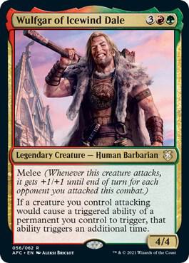 Wulfgar of Icewind Dale | Commander: Adventures in the Forgotten Realms #56