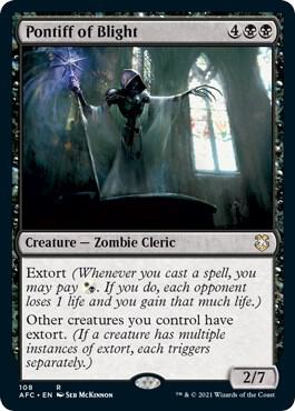 Pontiff of Blight | Commander: Adventures in the Forgotten Realms #108