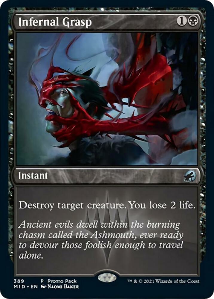 Infernal Grasp | Promo Pack: Innistrad: Midnight Hunt #389