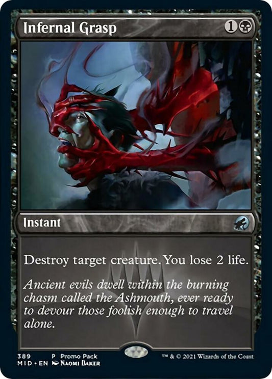 Infernal Grasp | Promo Pack: Innistrad: Midnight Hunt #389