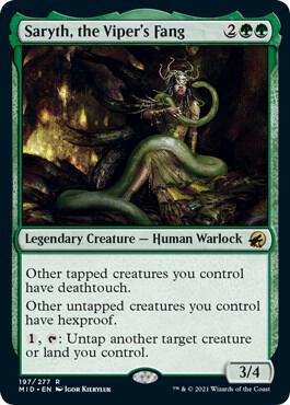 Saryth, the Viper's Fang | Innistrad: Midnight Hunt #197