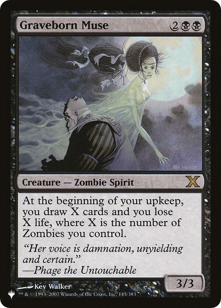 Graveborn Muse | The List Reprints #145/383