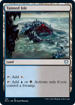 Tainted Isle | Commander: Innistrad: Midnight Hunt #183