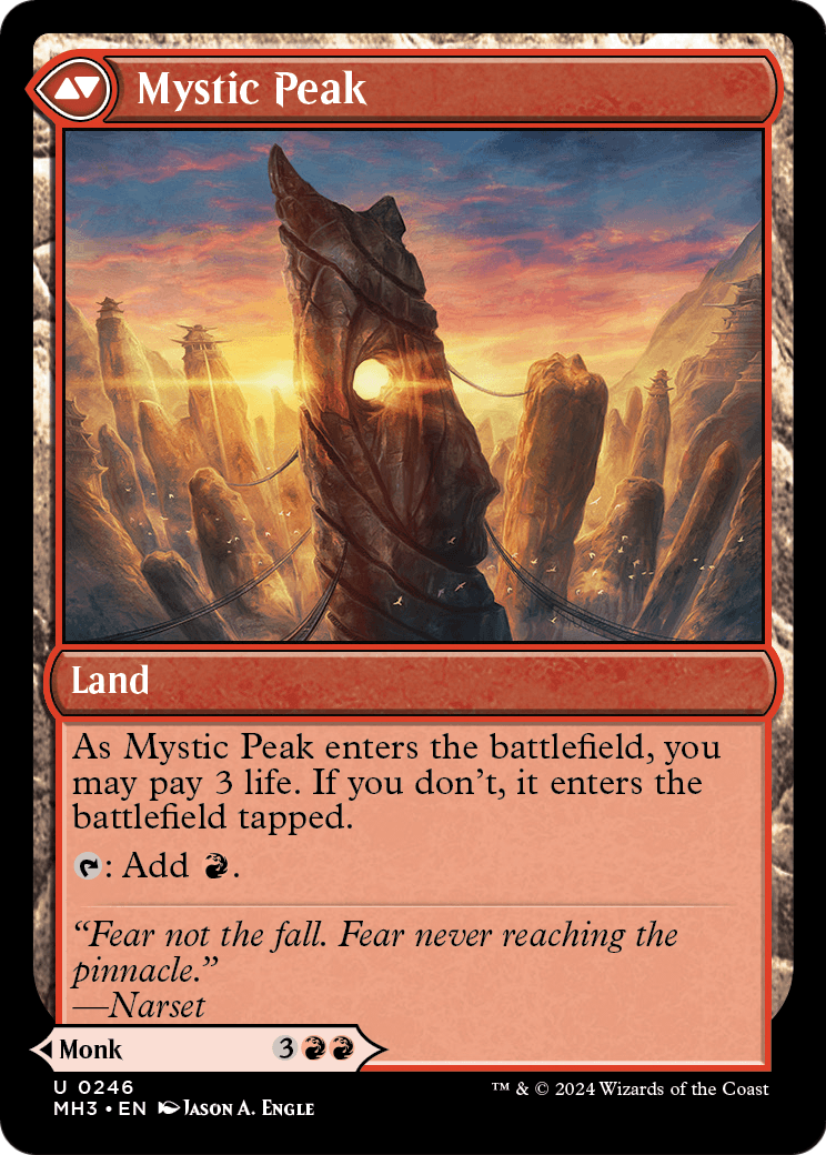 Pinnacle Monk // Mystic Peak | Modern Horizons 3 #246