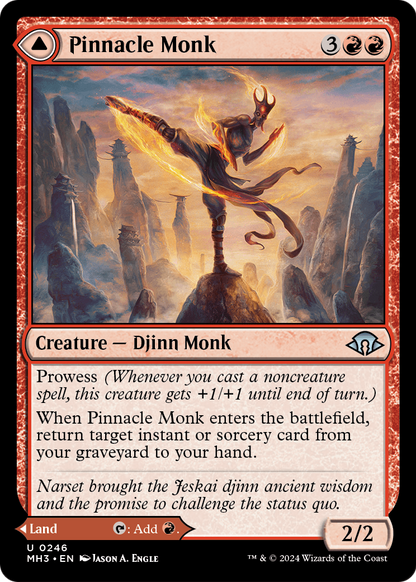 Pinnacle Monk // Mystic Peak | Modern Horizons 3 #246