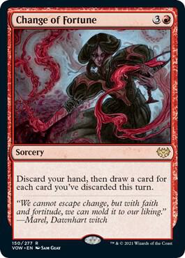 Change of Fortune | Innistrad: Crimson Vow #150