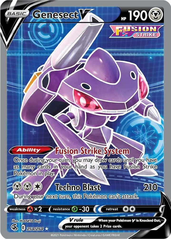 Genesect V (Full Art) | SWSH08: Fusion Strike #254/264