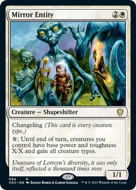 Mirror Entity | Commander: Innistrad: Crimson Vow #94