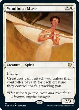Windborn Muse | Commander: Innistrad: Crimson Vow #101