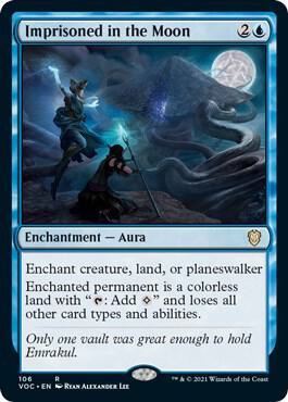 Imprisoned in the Moon | Commander: Innistrad: Crimson Vow #106