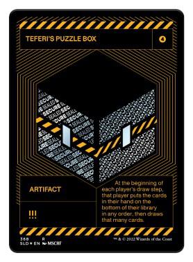 Teferi's Puzzle Box (Silver Laminate) | Secret Lair Drop Series #368