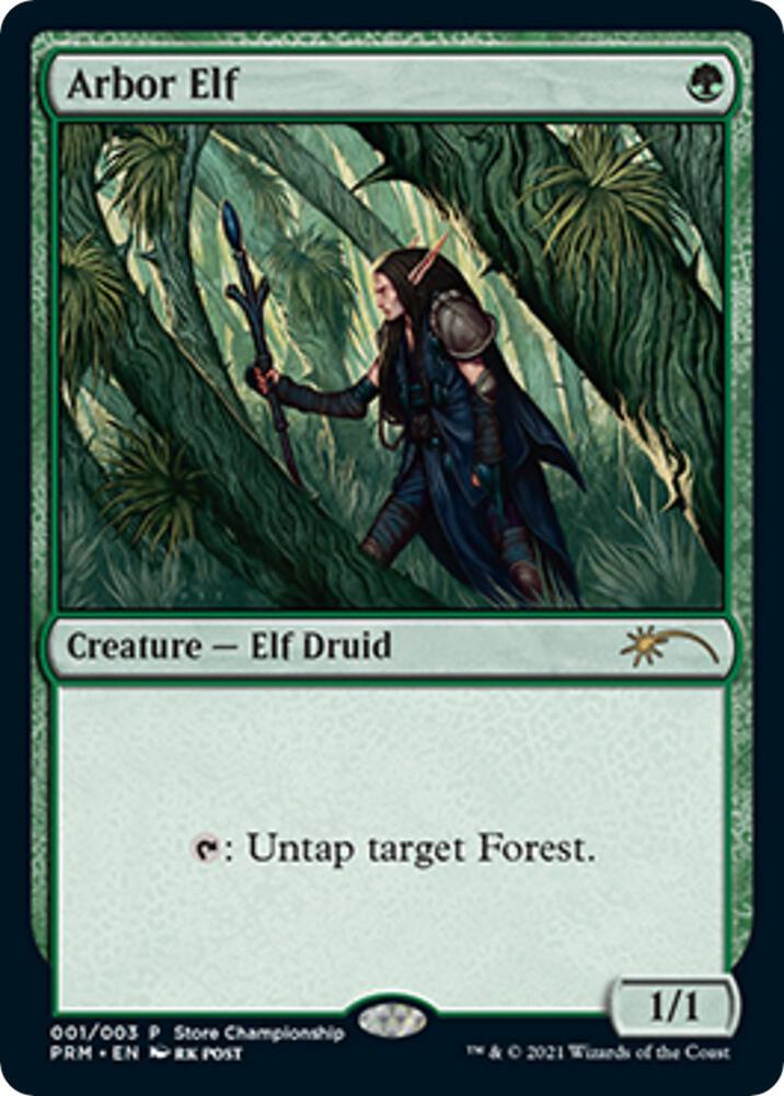Arbor Elf | Game Day & Store Championship Promos #1
