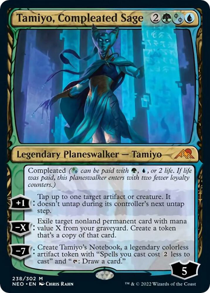Tamiyo, Compleated Sage | Kamigawa: Neon Dynasty #238