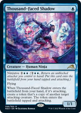 Thousand-Faced Shadow | Kamigawa: Neon Dynasty #86