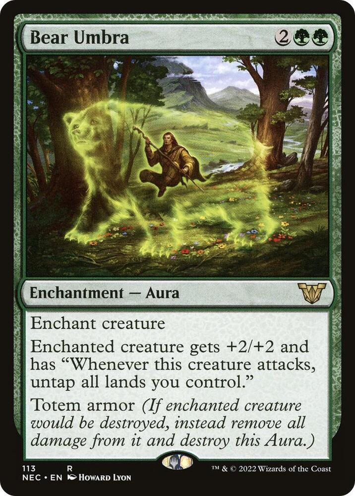 Bear Umbra | Commander: Kamigawa: Neon Dynasty #113