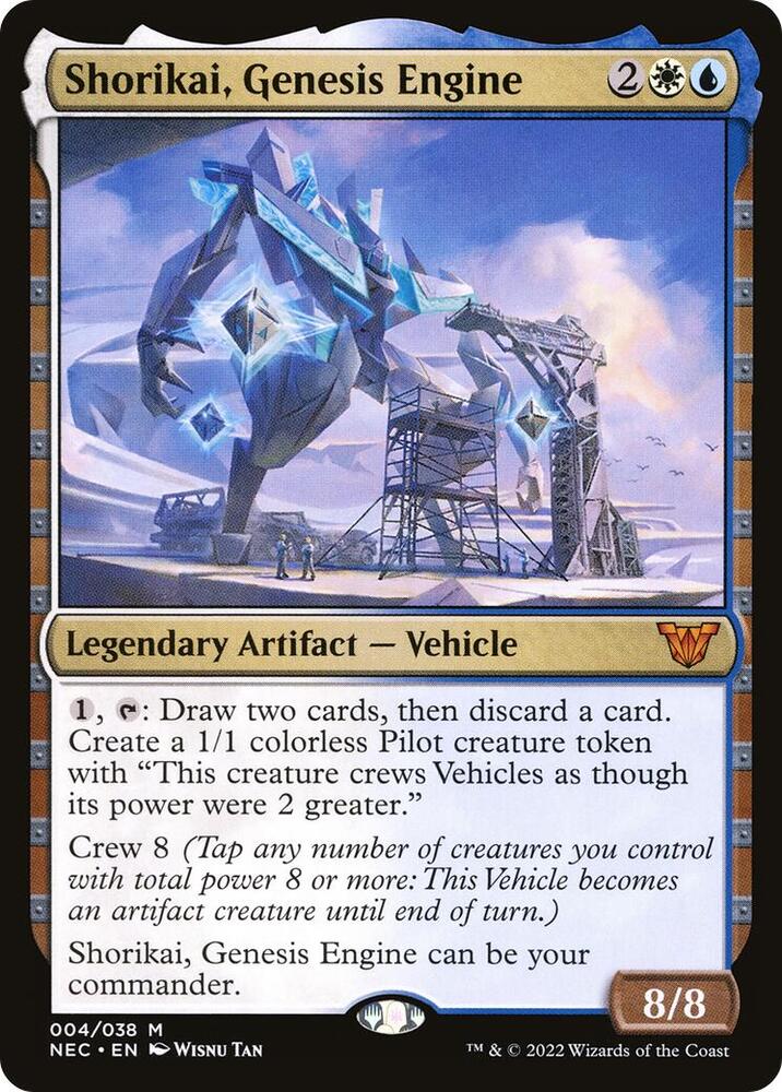Shorikai, Genesis Engine | Commander: Kamigawa: Neon Dynasty #4