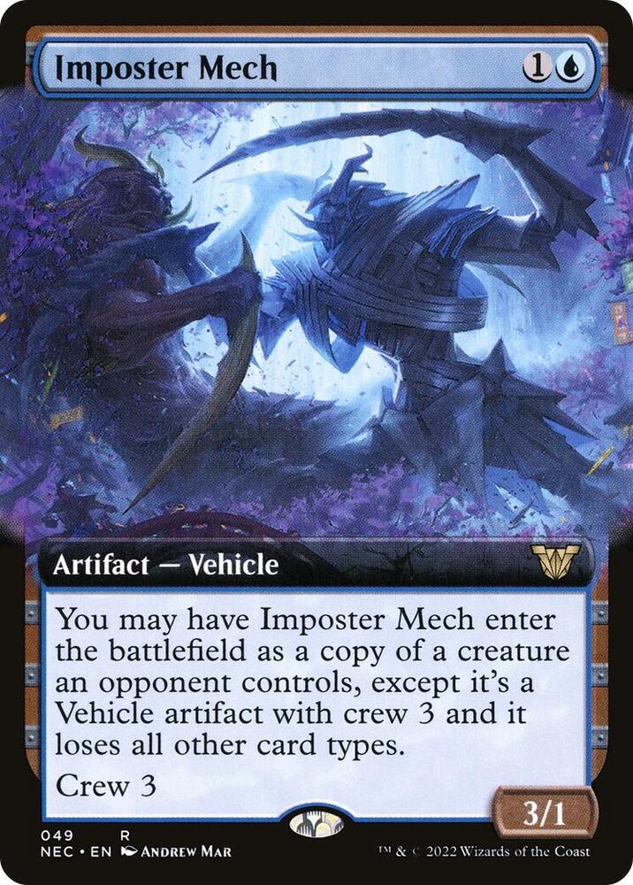 Imposter Mech (Extended Art) | Commander: Kamigawa: Neon Dynasty #49