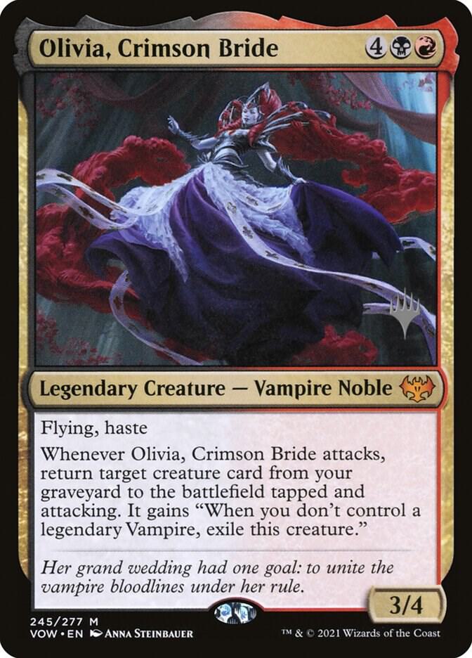 Olivia, Crimson Bride | Promo Pack: Kamigawa: Neon Dynasty #245