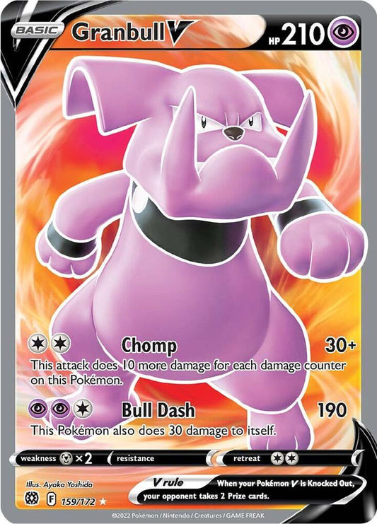 Granbull V (Full Art) | SWSH09: Brilliant Stars #159/172
