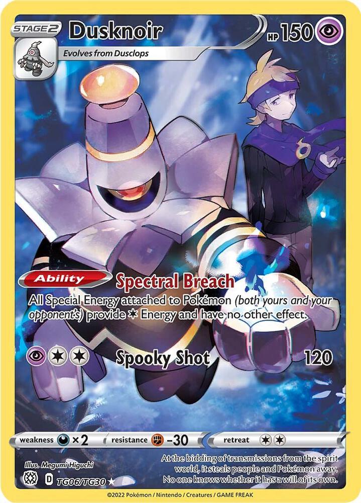Dusknoir | SWSH09: Brilliant Stars Trainer Gallery #TG06/TG30