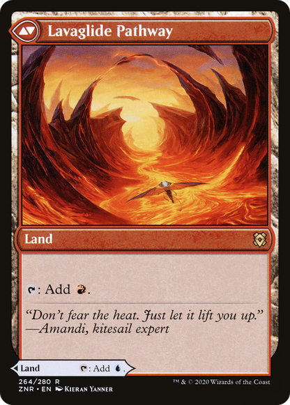 Riverglide Pathway // Lavaglide Pathway | Zendikar Rising #264