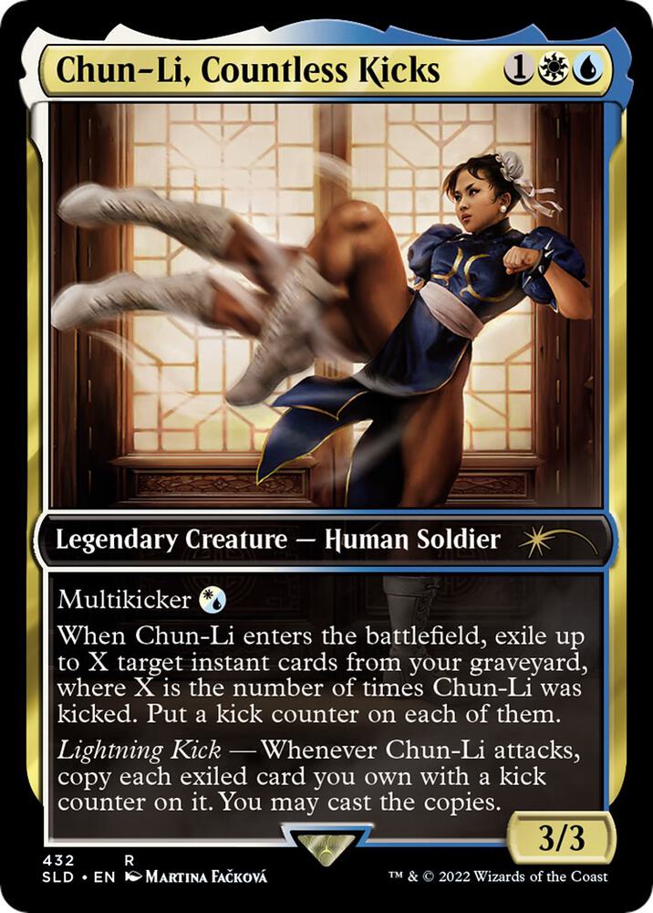 Chun-Li, Countless Kicks | Secret Lair Drop Series #432