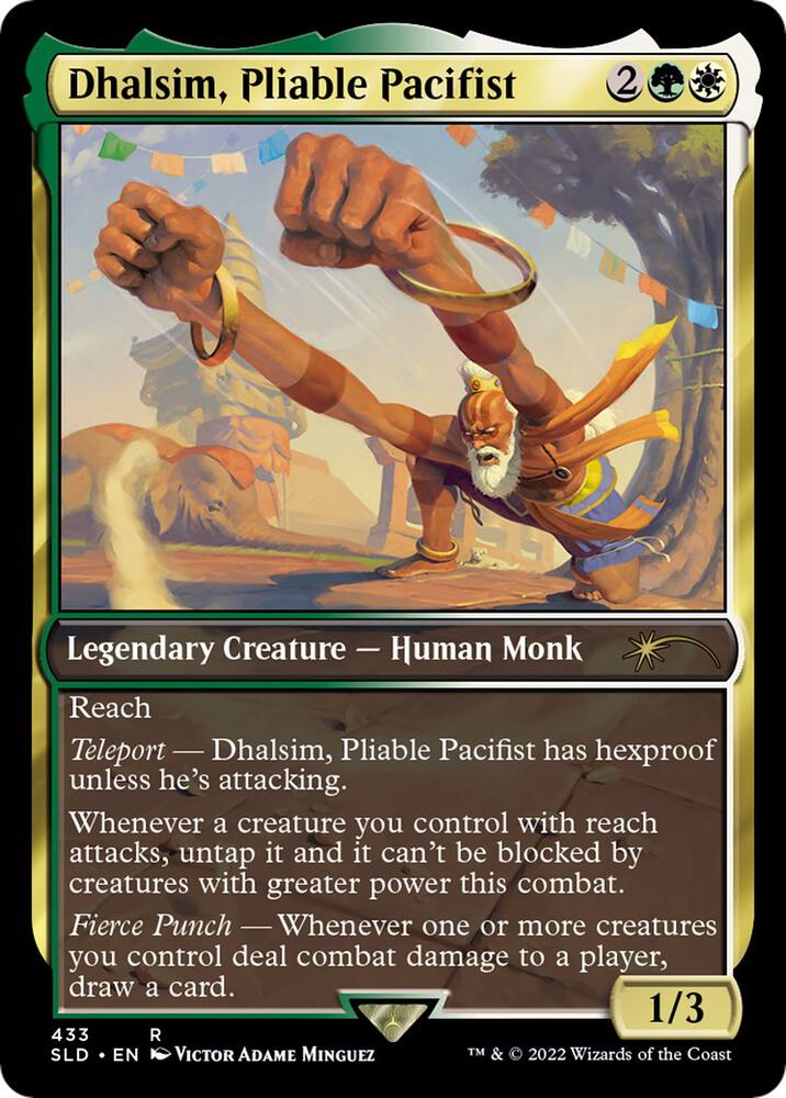 Dhalsim, Pliable Pacifist | Secret Lair Drop Series #433