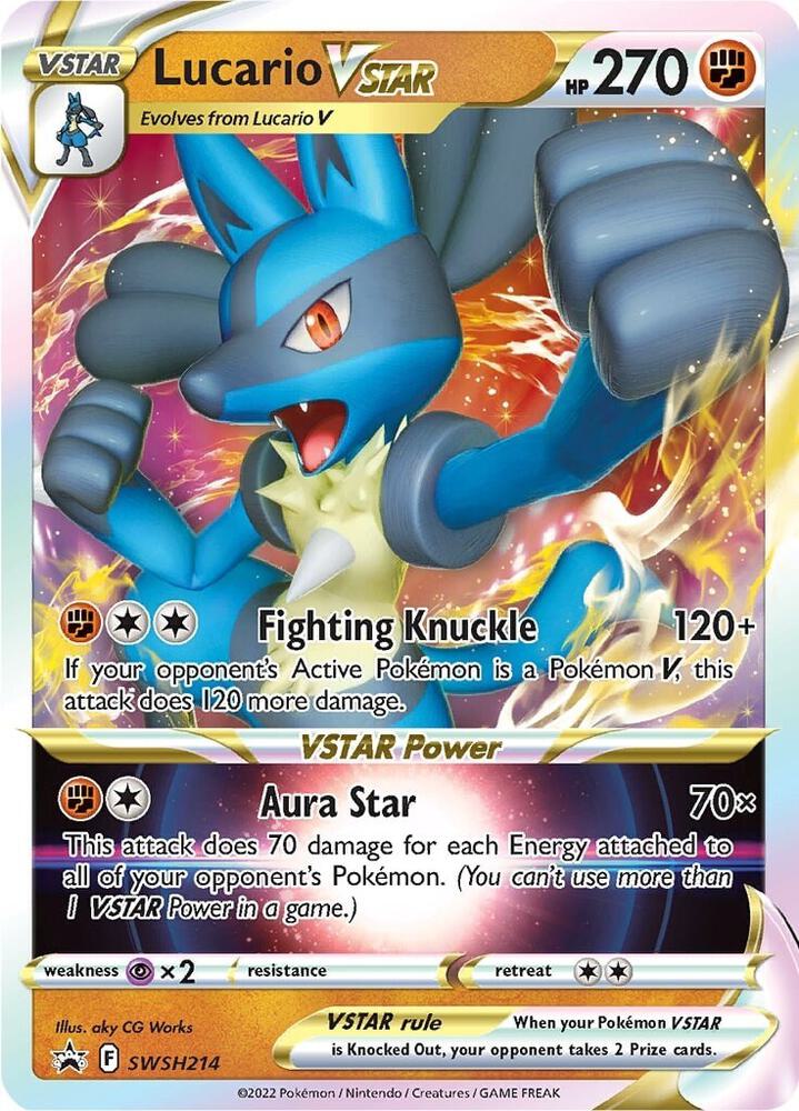 Lucario VSTAR - SWSH214 | SWSH: Sword & Shield Promo Cards #SWSH214
