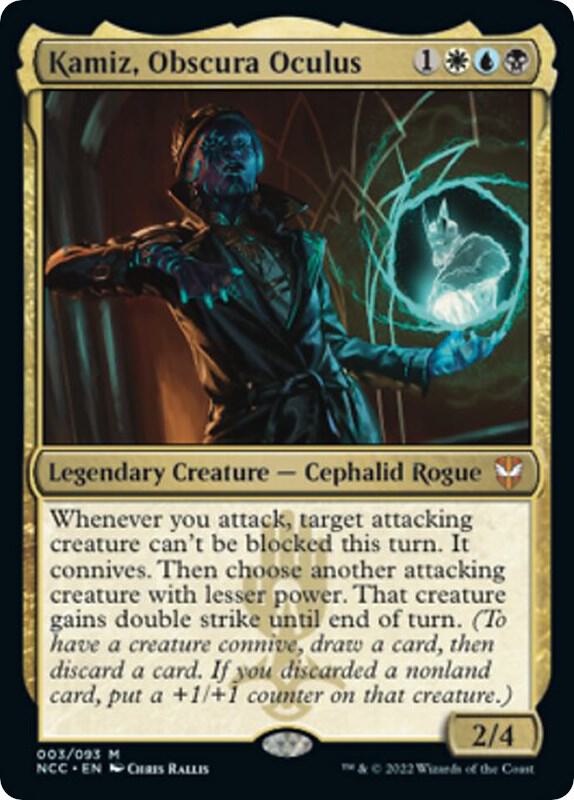 Kamiz, Obscura Oculus | Commander: Streets of New Capenna #3