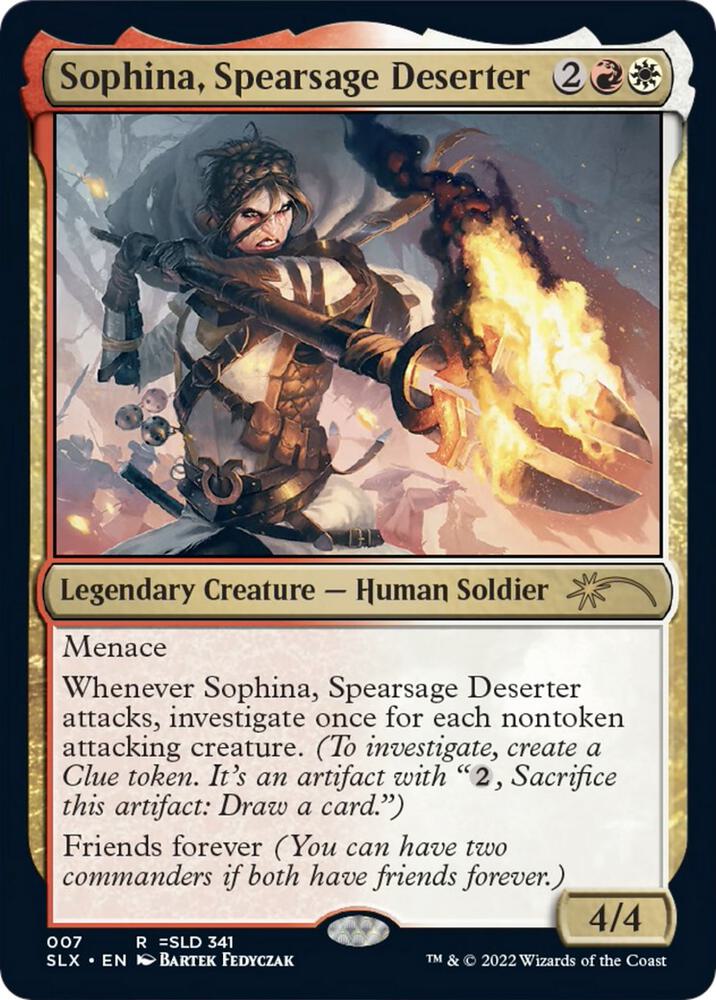 Sophina, Spearsage Deserter | SLX Cards #7