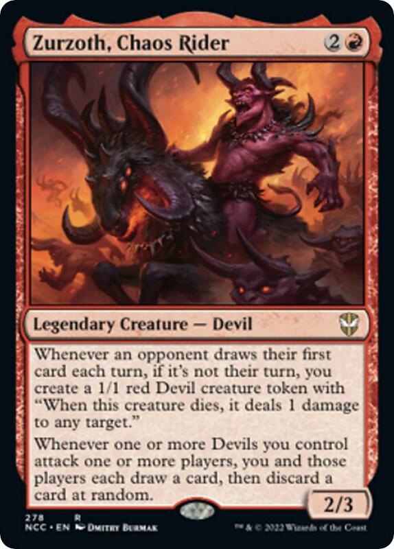 Zurzoth, Chaos Rider | Commander: Streets of New Capenna #278