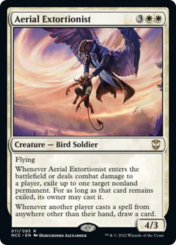 Aerial Extortionist | Commander: Streets of New Capenna #11