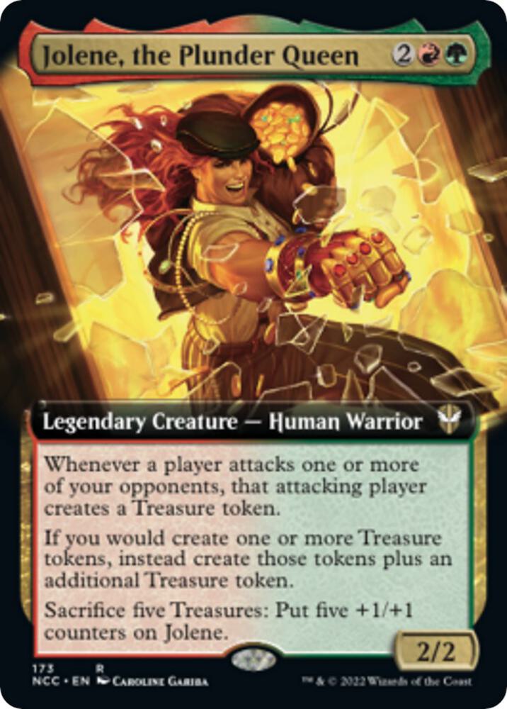 Jolene, the Plunder Queen (Extended Art) | Commander: Streets of New Capenna #173