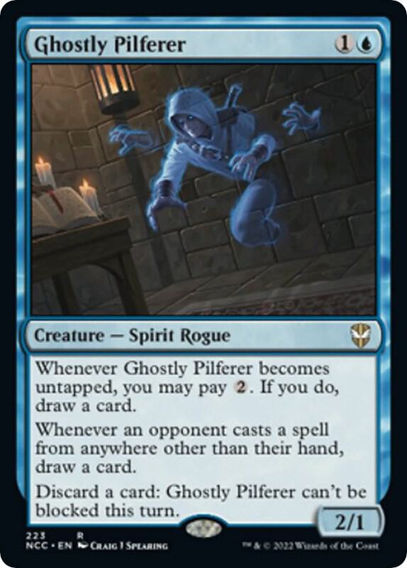 Ghostly Pilferer | Commander: Streets of New Capenna #223