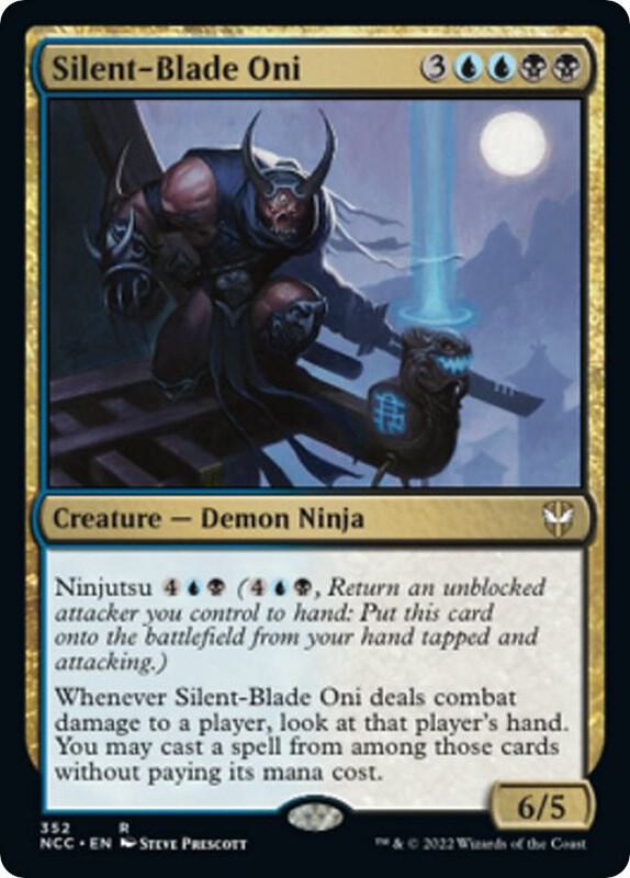 Silent-Blade Oni | Commander: Streets of New Capenna #352