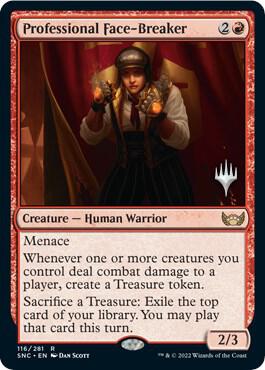 Professional Face-Breaker | Promo Pack: Streets of New Capenna #116