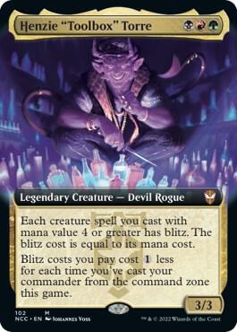 Henzie "Toolbox" Torre (Extended Art) | Commander: Streets of New Capenna #102