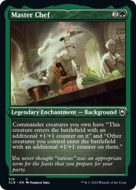 Master Chef (Foil Etched) | Commander Legends: Battle for Baldur's Gate #519