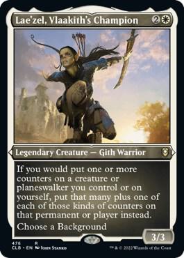 Lae'zel, Vlaakith's Champion (Foil Etched) | Commander Legends: Battle for Baldur's Gate #476