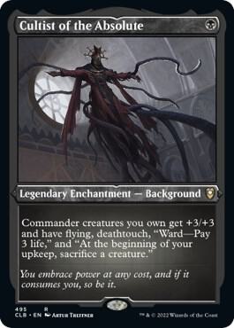 Cultist of the Absolute (Foil Etched) | Commander Legends: Battle for Baldur's Gate #495