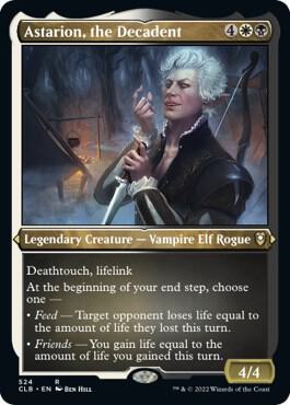 Astarion, the Decadent (Foil Etched) | Commander Legends: Battle for Baldur's Gate #524
